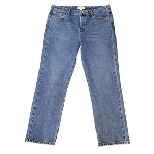 Something Navy High Rise Straight Leg Jeans